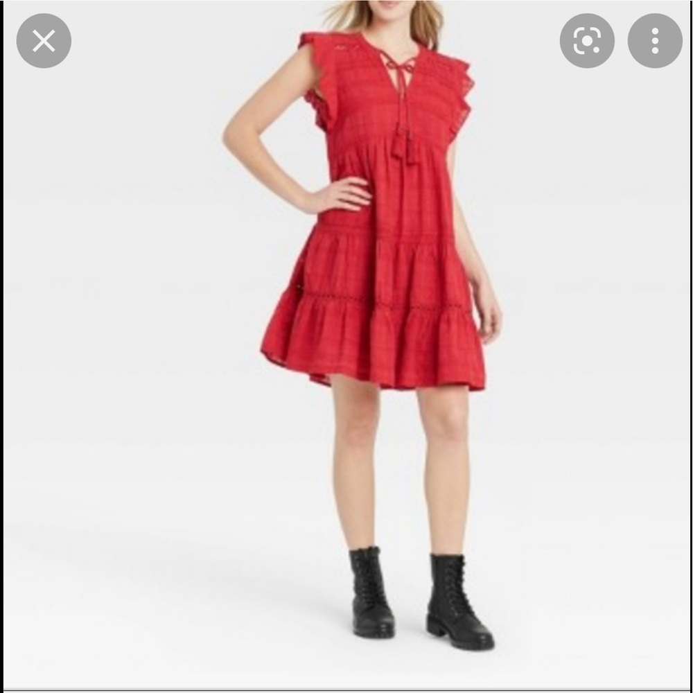 LARGE pre-owned red dress
#1